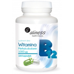 Witamina B12 Methylcobalamin 1000µg x 100 kaps